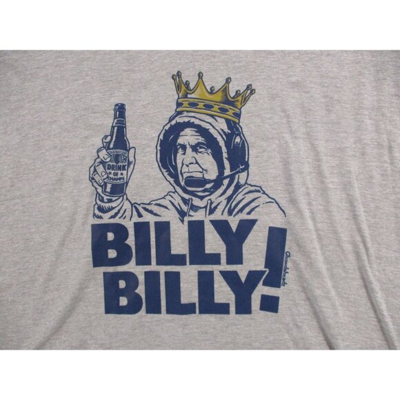 Chowdaheadz Other - Chowdaheadz Billy Billy Graphic T-Shirt XL Gray V-Neck 100% Cotton Made In Hondu